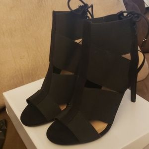Black heels